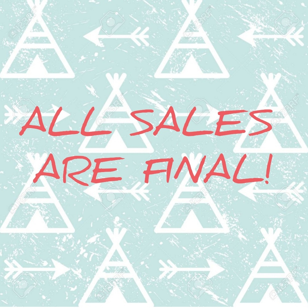 All Sales Are Final
